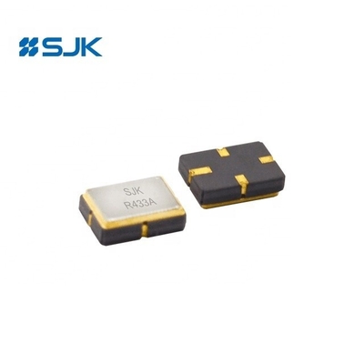 Beli SMD QCC4A SAW Resonator 5.0 X 3.5 Untuk Remote Control Alarm Keamanan RoHS Compliant Pb Free 315MHz hingga 868MHz pembuatan online