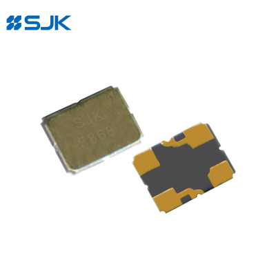 SMD Frekuensi Tinggi 2520 SAW Filter 1568MHz Untuk Komponen Saw Amplitude Low Loss
