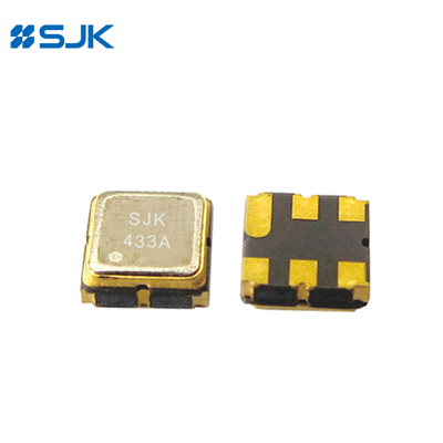 SMD DCC6 SAW Resonator 3.8 X 3.8mm Untuk teknologi SMT