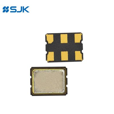 SMD 7050 LVPECL Oscillator Dengan 10 ~ 1500MHz ± 25ppm Untuk Aplikasi SAN