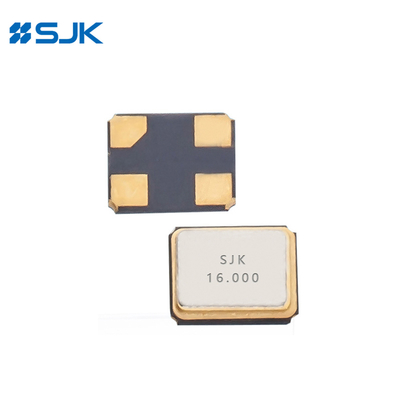 SJK-7U 8MHz SMD3225 Unit Kristal Kuarsa Keakuratan dan Stabilitas Tinggi aplikasi untuk kontrol industri