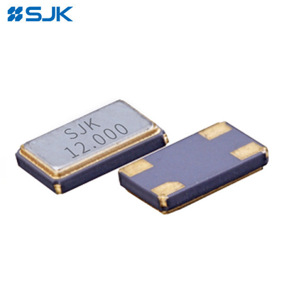 SJK-7I 10MHz SMD5032 Kristal Resonator beban kapasitansi 18pF stabilitas tinggi 30ppm aplikasi untuk IoT dan Industri