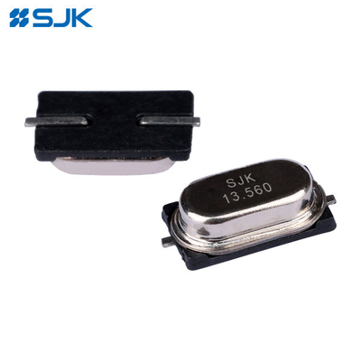 6P Series M49SMD Crystal Unit 7 X 4mm Ukuran 6.7458MHz hingga 50MHz Untuk Perangkat Industri