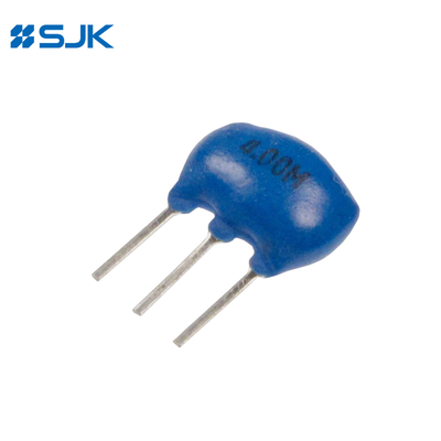 DIP Tipe 3Pins ZTT Keramik Resonator Dengan 1.79MHz ~ 60MHz Untuk Telekomunikasi
