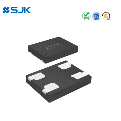 SJK8209 2520 MEMS Oscillator Dengan Frekuensi Tinggi 80 Sampai 220 MHz ±10 Sampai ±50 Ppm Untuk Telekomunikasi, Jaringan